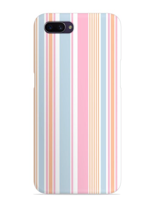 Stripe Seamless Pattern Snap Case for Oppo A3S