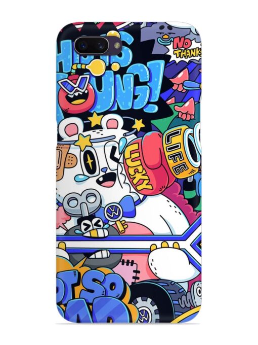 Universal Doodle Snap Case for Oppo A3S Zapvi