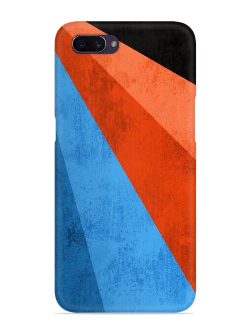 Modern Matte Abstract Snap Case for Oppo A3S Zapvi