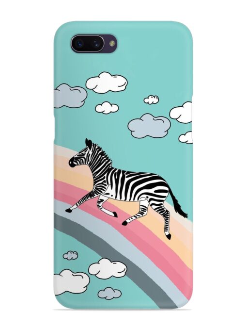 Running Zebra Snap Case for Oppo A3S