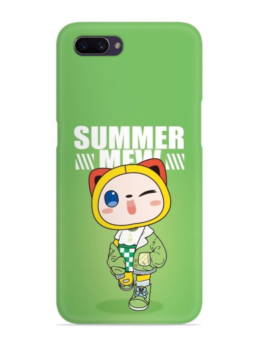 Summer Mew Snap Case for Oppo A3S Zapvi