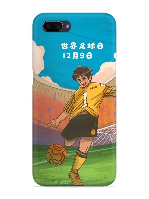 Soccer Kick Snap Case for Oppo A3S