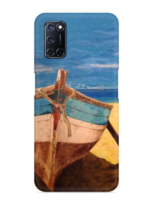 Canvas Painting Snap Case for Oppo A52 Zapvi