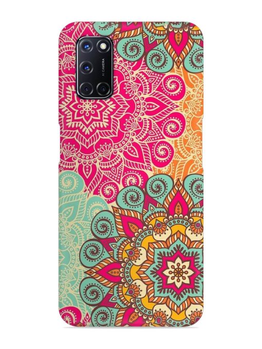 Mandala Seamless Snap Case for Oppo A52 Zapvi