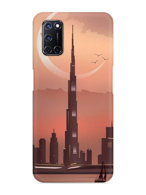 Landmark Burj Khalifa Snap Case for Oppo A52 Zapvi