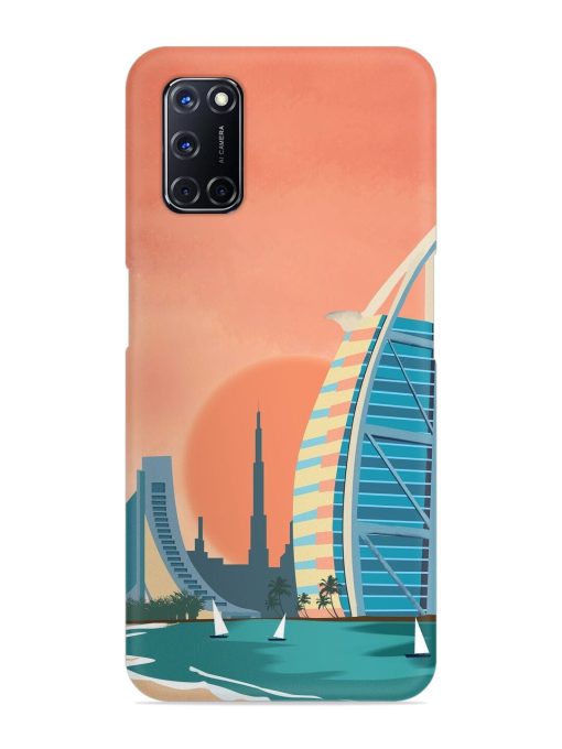 Dubai Architectural Scenery Snap Case for Oppo A52 Zapvi