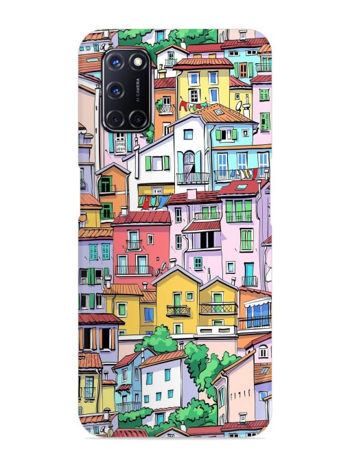 Europe Old Town Snap Case for Oppo A52 Zapvi