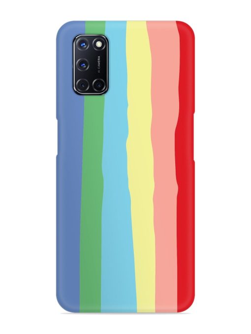 Rainbow Premium Shade Snap Case for Oppo A52 Zapvi