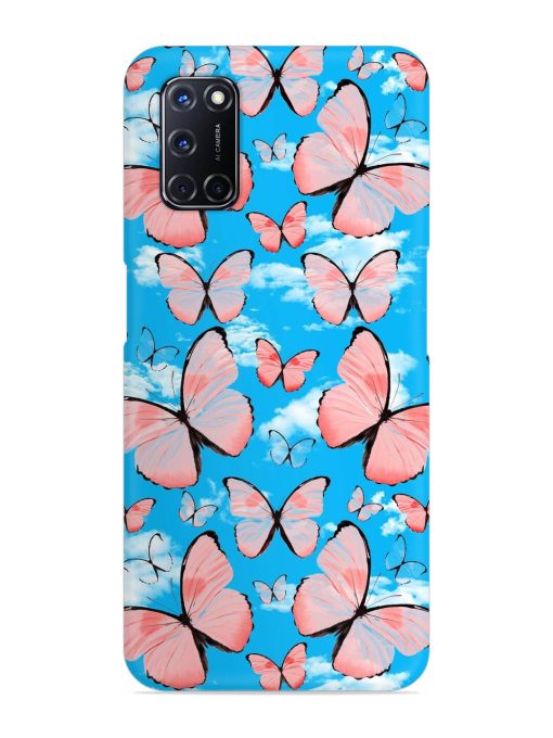 Seamless Pattern Tropical Snap Case for Oppo A52 Zapvi