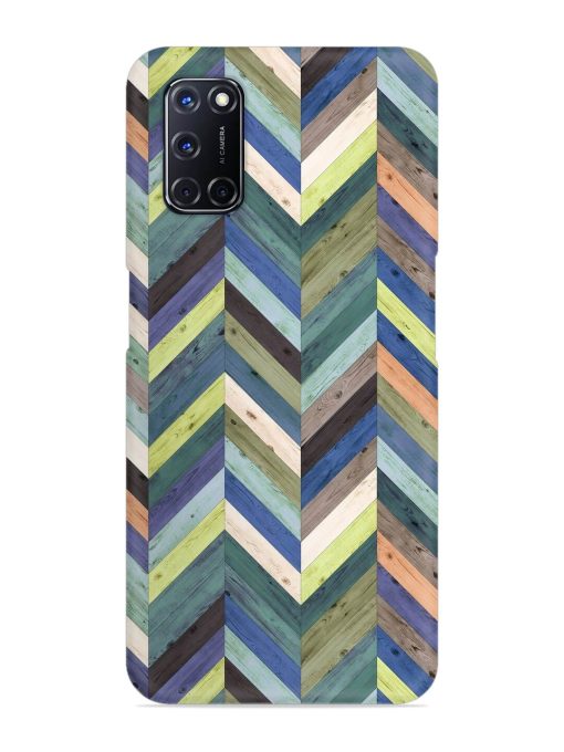 Chevron Random Color Snap Case for Oppo A52