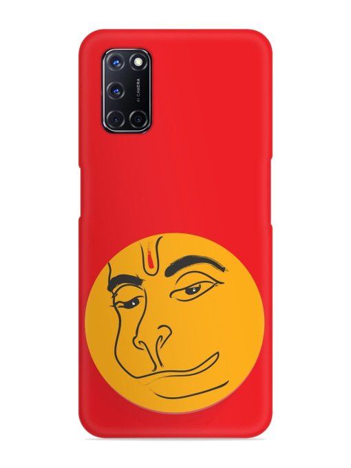 Lord Hanuman Vector Snap Case for Oppo A52