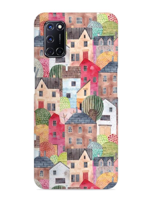 Abstract Seamless Pattern Snap Case for Oppo A52 Zapvi