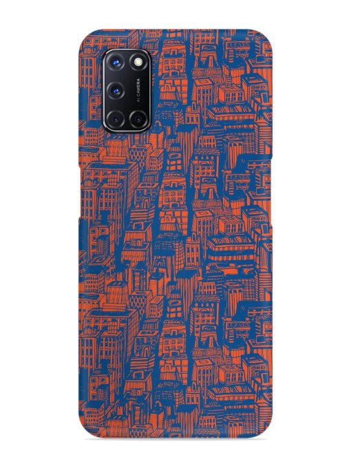 Hand Drawn Seamless Snap Case for Oppo A52