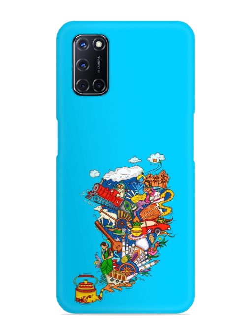 Vector Design Indian Snap Case for Oppo A52