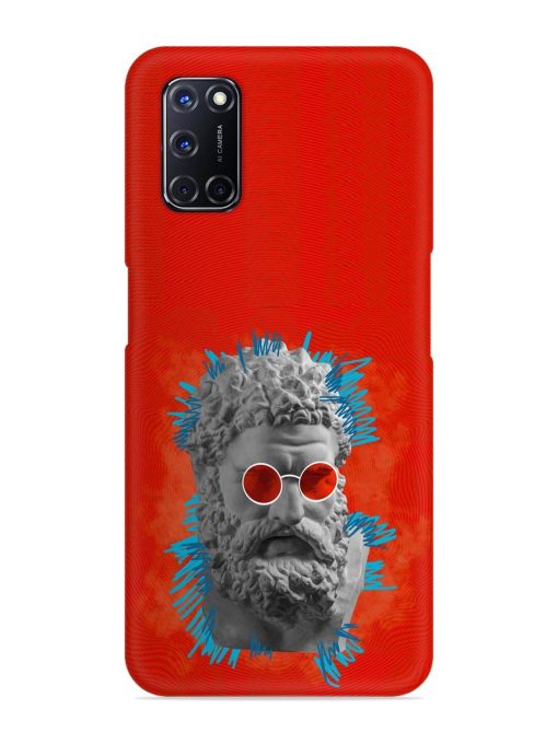 Contemporary Art Concept Snap Case for Oppo A52 Zapvi