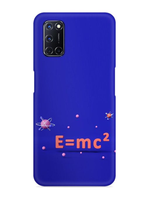 Formula Relativity Equation Snap Case for Oppo A52 Zapvi