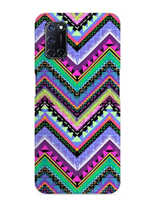 Tribal Aztec Print Snap Case for Oppo A52