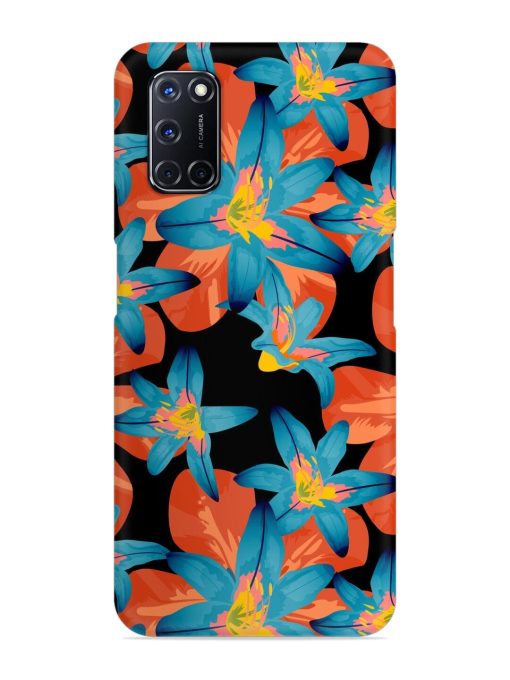 Philippine Flowers Seamless Snap Case for Oppo A52 Zapvi