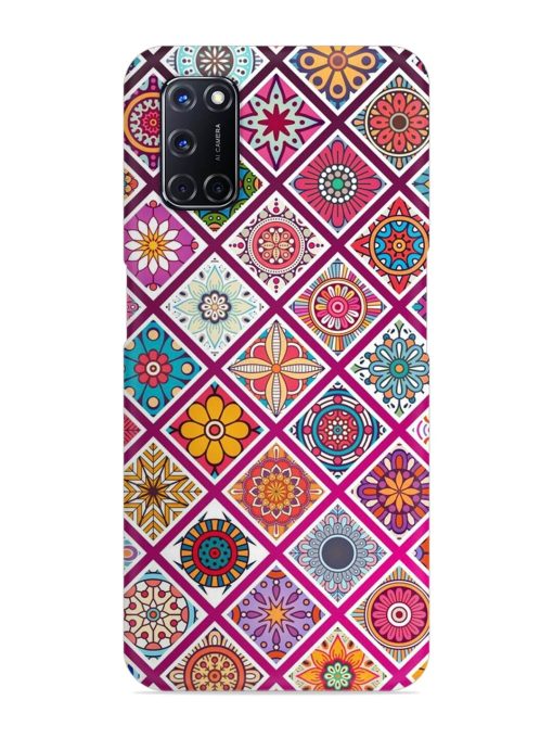 Seamless Tile Pattern Snap Case for Oppo A52