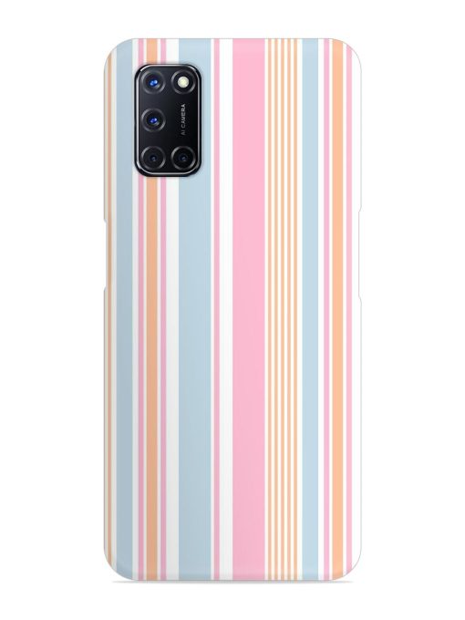 Stripe Seamless Pattern Snap Case for Oppo A52