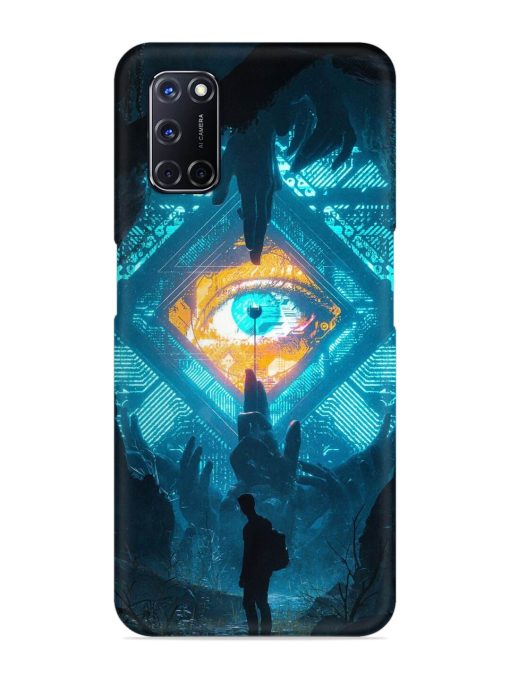 Arcane Eye Snap Case for Oppo A52 Zapvi