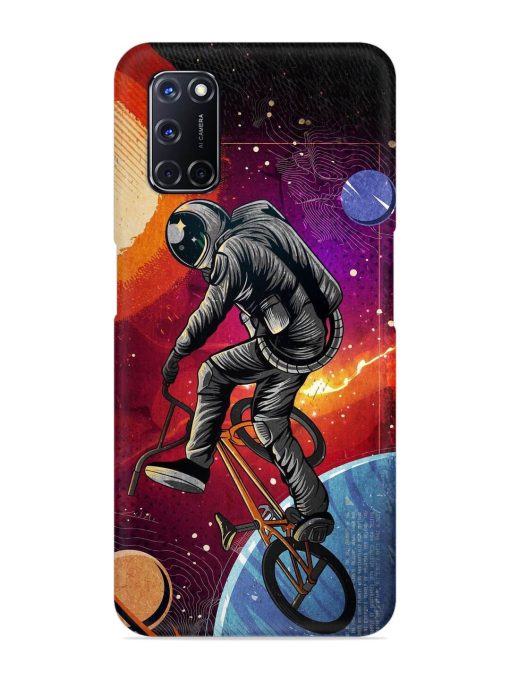 Super Eclipse Bmx Bike Snap Case for Oppo A52 Zapvi