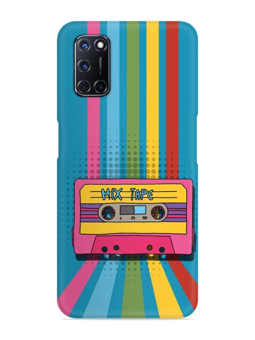 Mix Tape Vactor Snap Case for Oppo A52 Zapvi