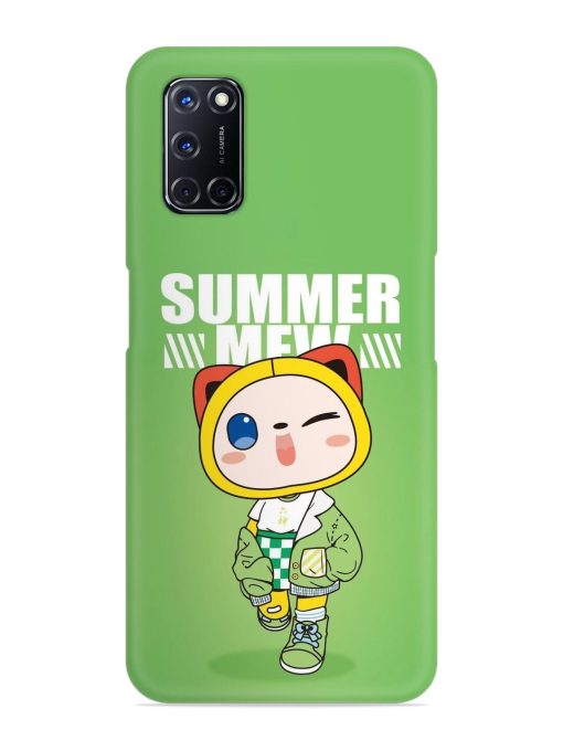 Summer Mew Snap Case for Oppo A52 Zapvi