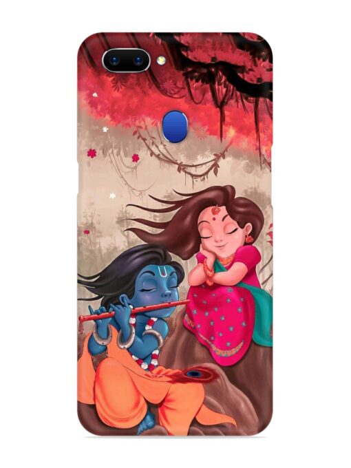 Radhe Krishna Water Art Snap Case for Oppo A5 (2018) Zapvi