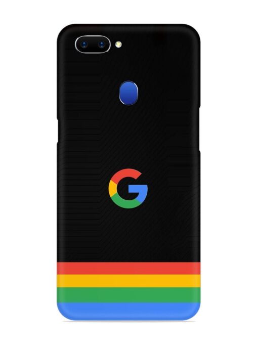 Google Logo Art Snap Case for Oppo A5 (2018) Zapvi