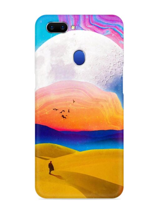 Sandy Desert Snap Case for Oppo A5 (2018) Zapvi