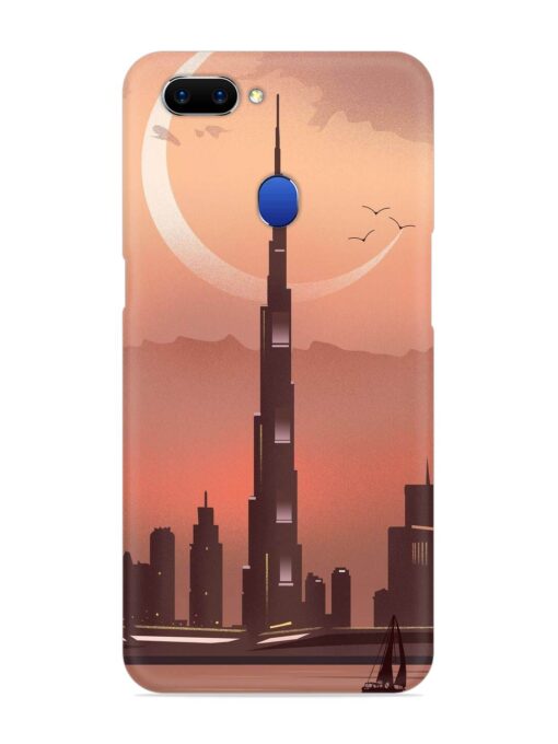 Landmark Burj Khalifa Snap Case for Oppo A5 (2018) Zapvi