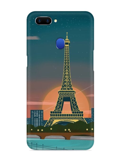 Scenery Architecture France Paris Snap Case for Oppo A5 (2018) Zapvi