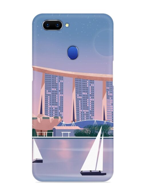 Singapore Scenery Architecture Snap Case for Oppo A5 (2018) Zapvi