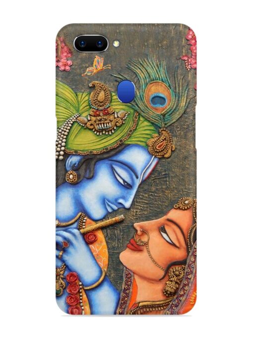 Lord Radha Krishna Flute Art Snap Case for Oppo A5 (2018) Zapvi