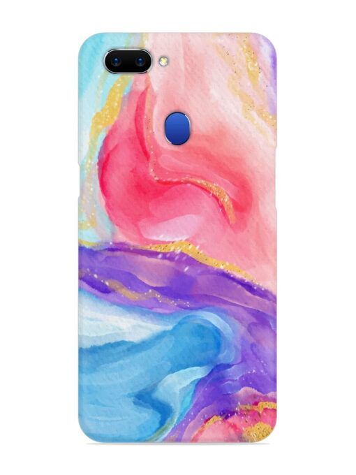 Watercolor Gradient Snap Case for Oppo A5 (2018) Zapvi