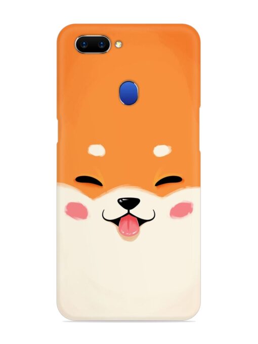 Happy Cat Art Snap Case for Oppo A5 (2018) Zapvi