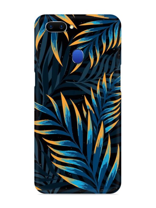 Abstract Leaf Art Snap Case for Oppo A5 (2018) Zapvi