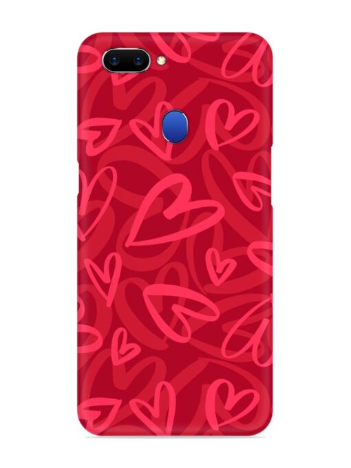 Seamless Romantic Pattern Snap Case for Oppo A5 (2018) Zapvi