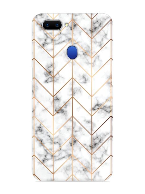 Vector Marble Texture Snap Case for Oppo A5 (2018) Zapvi