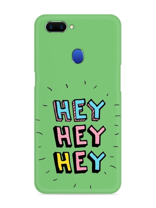 Hey Vector Cartoon Snap Case for Oppo A5 (2018) Zapvi