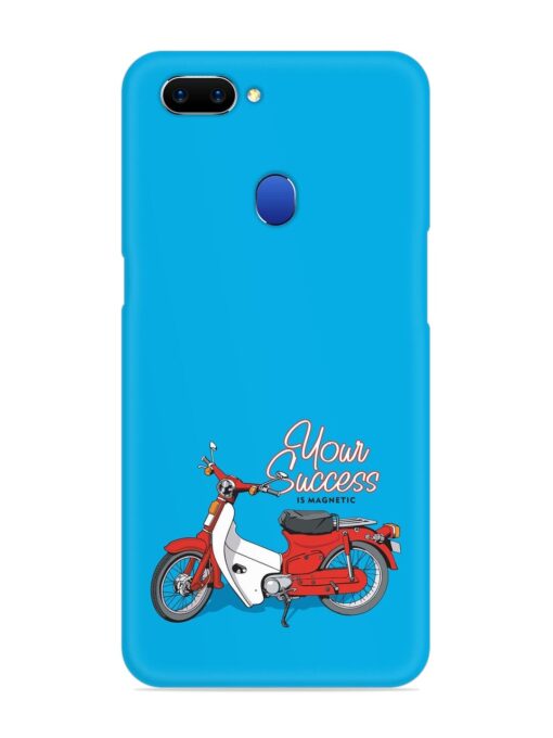 Motorcycles Image Vector Snap Case for Oppo A5 (2018) Zapvi