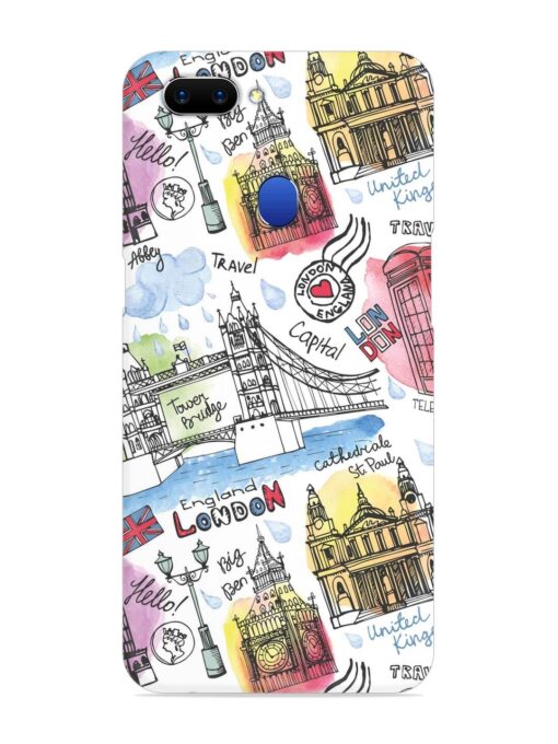 Vector London Landmark Snap Case for Oppo A5 (2018)