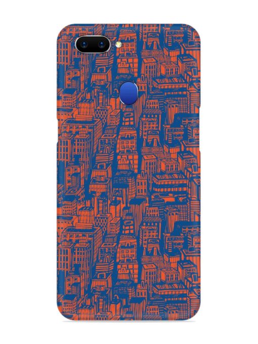 Hand Drawn Seamless Snap Case for Oppo A5 (2018)