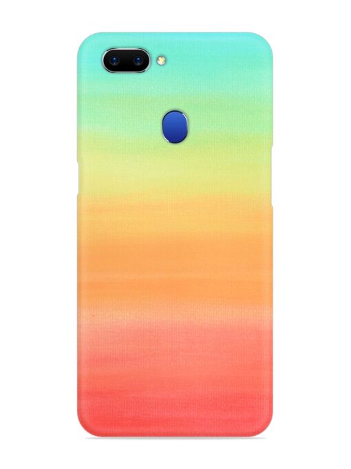 Background Sky Watercolor Snap Case for Oppo A5 (2018) Zapvi