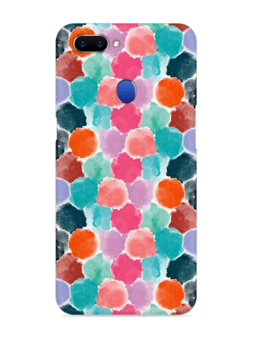 Colorful Seamless Pattern Snap Case for Oppo A5 (2018) Zapvi