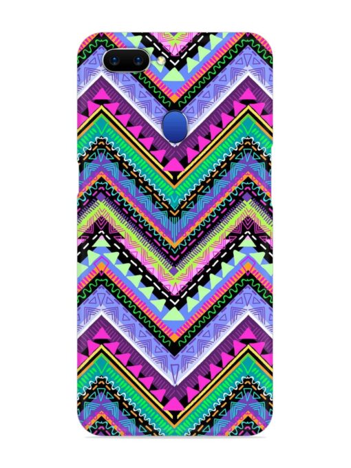 Tribal Aztec Print Snap Case for Oppo A5 (2018) Zapvi