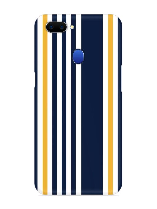 Seamless Stripe Pattern Snap Case for Oppo A5 (2018) Zapvi