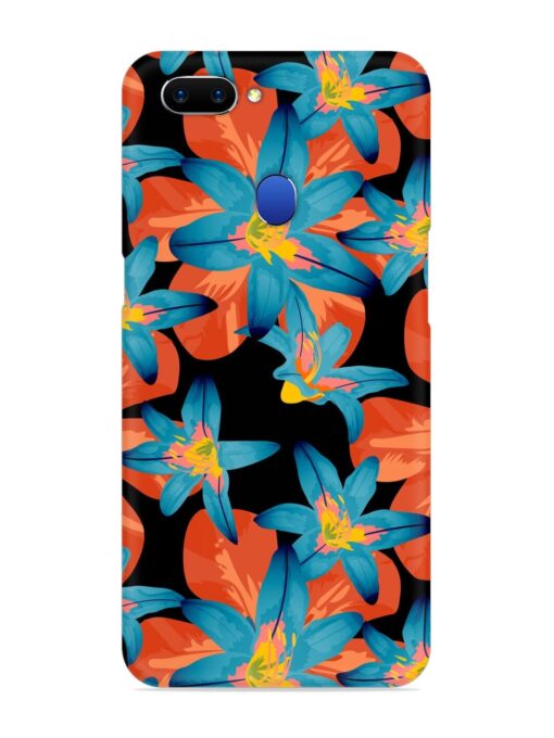 Philippine Flowers Seamless Snap Case for Oppo A5 (2018) Zapvi