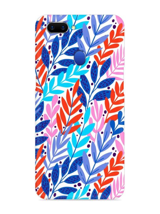 Bright Floral Tropical Snap Case for Oppo A5 (2018) Zapvi